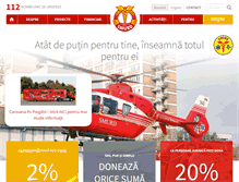 Tablet Screenshot of fundatiapentrusmurd.ro